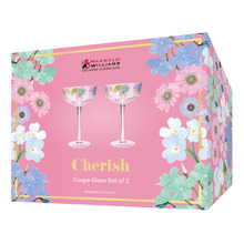 Cherish 300ml Coupe Glasses (Set of 2)